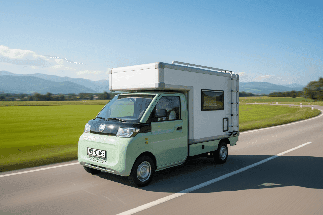 ARI 458 Pro Campingmobil: Das kleinste Wohnmobil Deutschlands kommt aus Sachsen