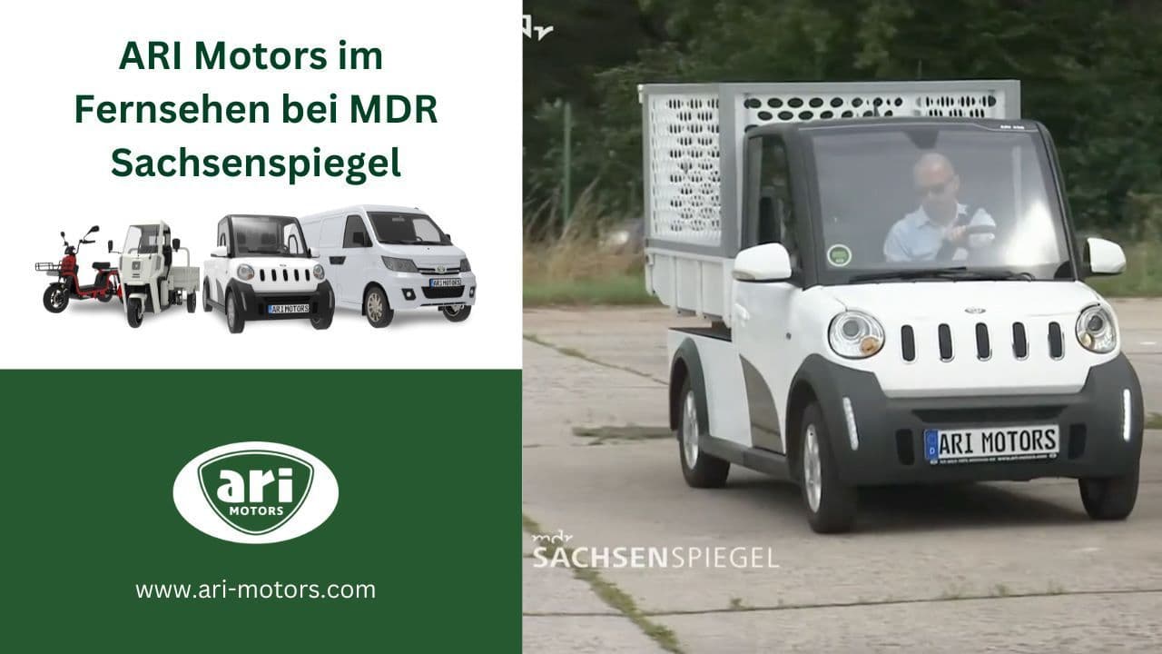 MDR Sachsenspiegel zu Besuch bei ARI Motors in Borna