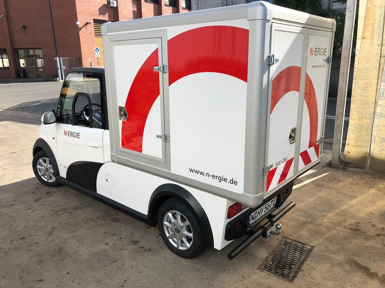 ARI 458 Cassone chiuso XL in uso presso il fornitore di energia N-ERGIE in Nürnberg